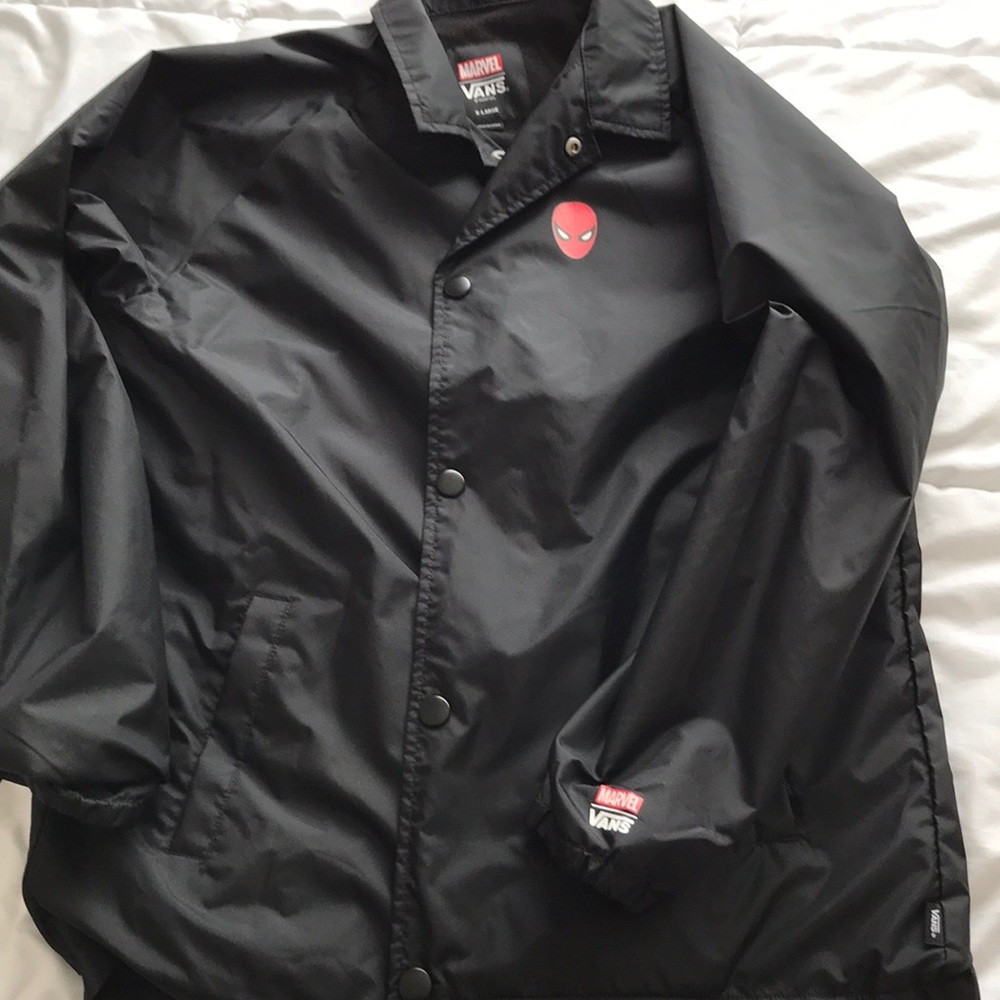 Vans Spider-Man jacket kids xl or adult small
